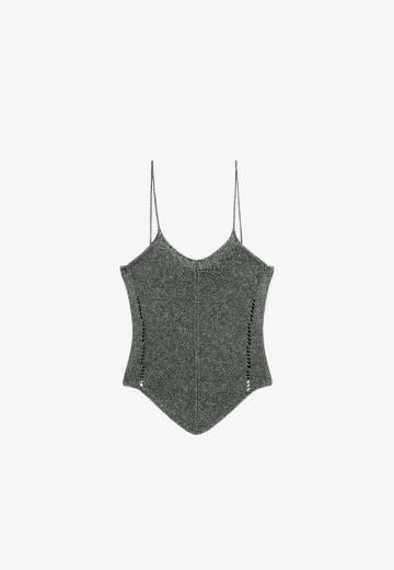 Топ на бретельках