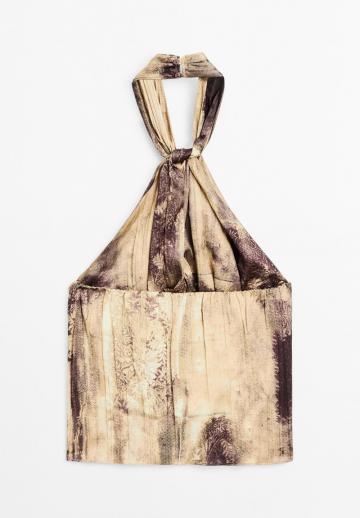 Блузка без рукавов