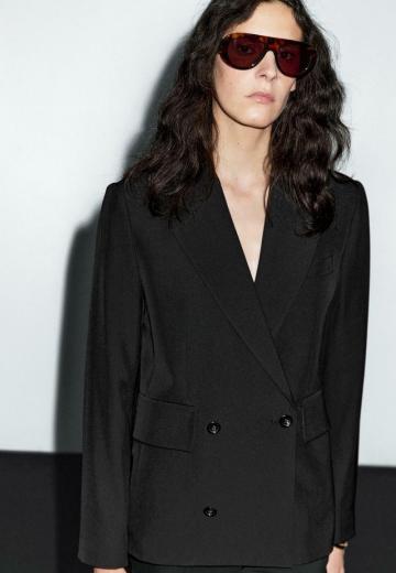 Длинный блейзер