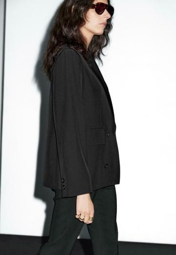 Длинный блейзер