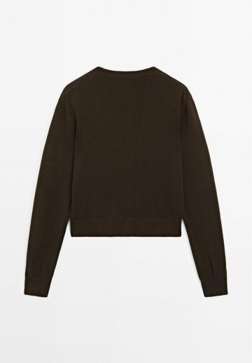 Вязаная кофта