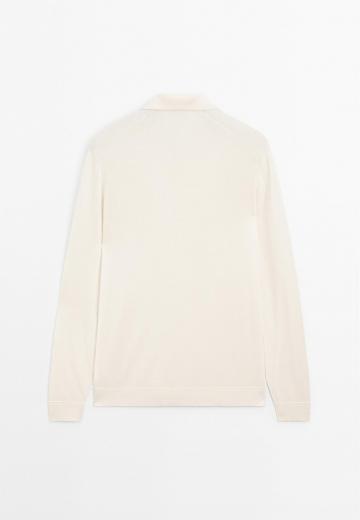 Поло с длинным рукавом