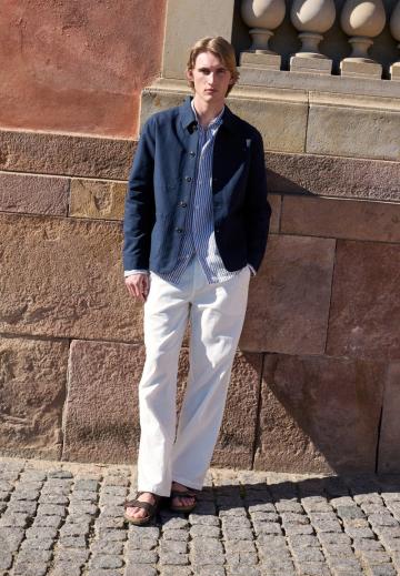 Льняные брюки