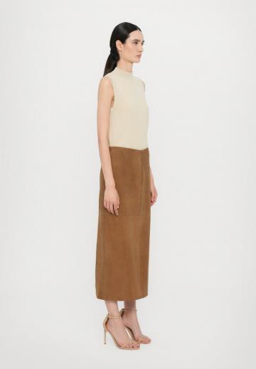 Кожаная юбка