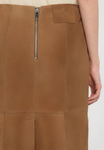 Кожаная юбка