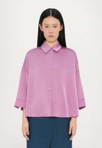 Атласная блузка