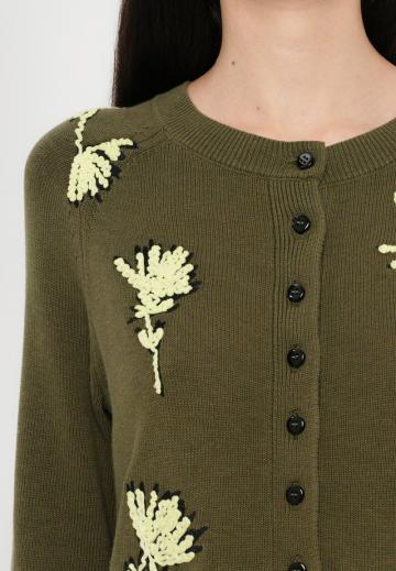 Вязаная кофта