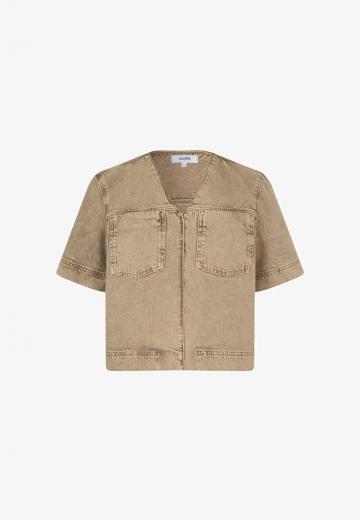 Джинсовая блузка