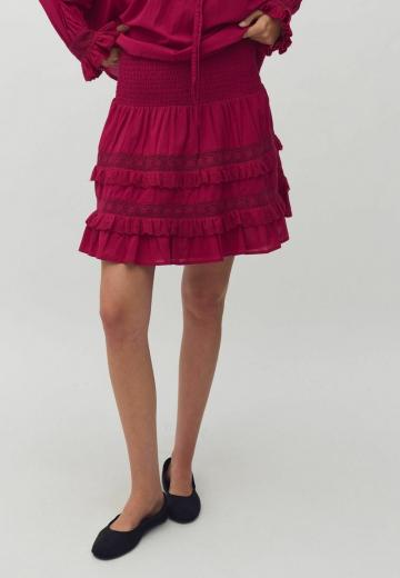Юбка с воланами