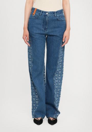Прямые джинсы