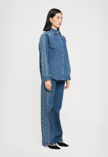 Джинсовая блузка