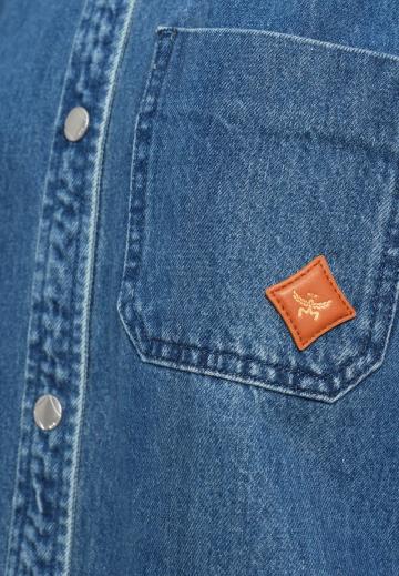 Джинсовая блузка