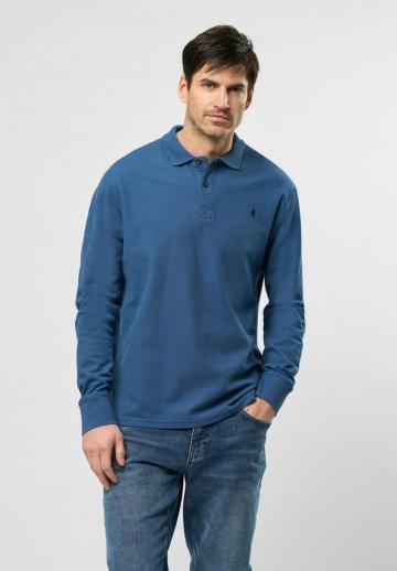 Поло с длинным рукавом