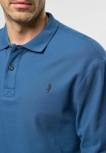 Поло с длинным рукавом