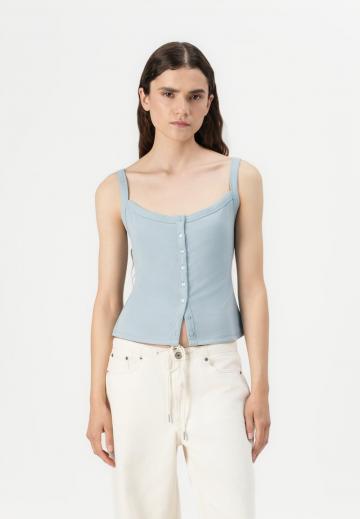 Топ на бретельках