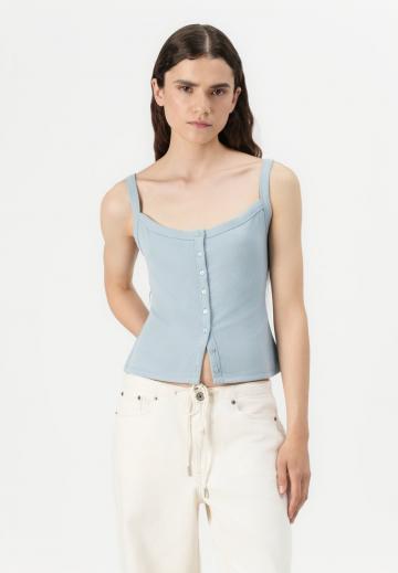 Топ на бретельках