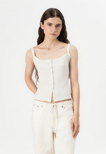 Топ на бретельках