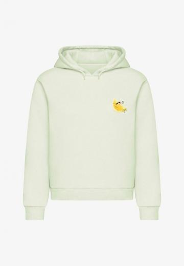 Пуловер с капюшоном