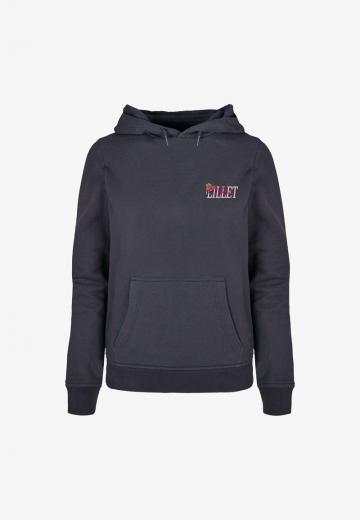 Пуловер с капюшоном