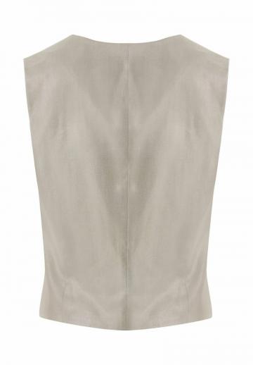 Джинсовая жилетка