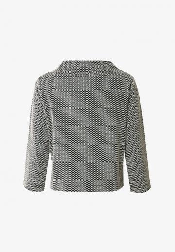 Пуловер с рукавом три четверти