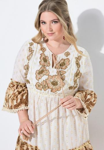 Длинная блузка