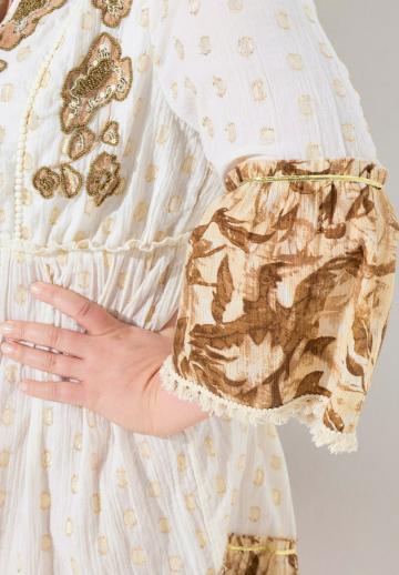 Длинная блузка