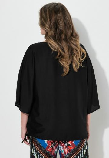 Атласная блузка