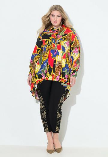 Длинная блузка