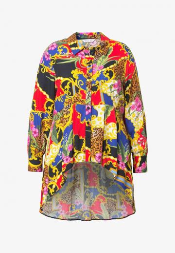 Длинная блузка