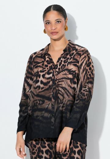 Длинная блузка