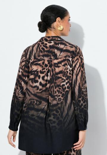 Длинная блузка