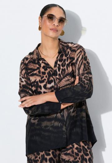 Длинная блузка