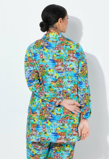 Длинная блузка