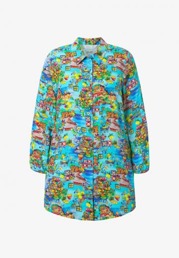 Длинная блузка