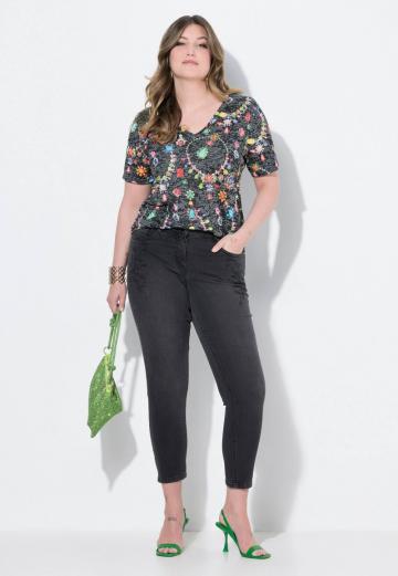 Короткие джинсы