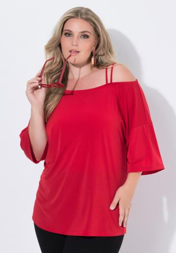 Майка с рукавом три четверти