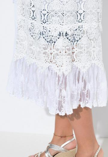 Вязаный жилет