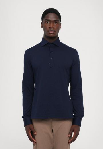Поло с длинным рукавом