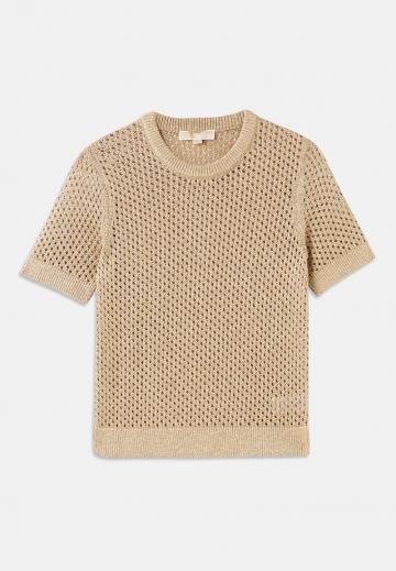 Пуловер с коротким рукавом