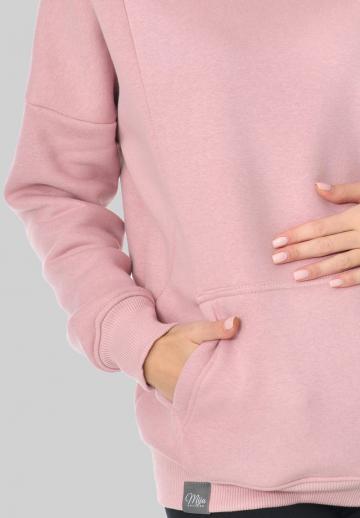 Пуловер с капюшоном