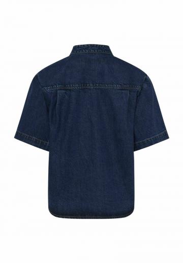 Джинсовая блузка