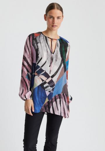 Длинная блузка