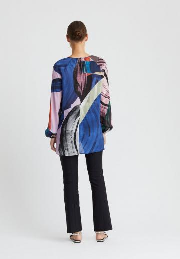 Длинная блузка