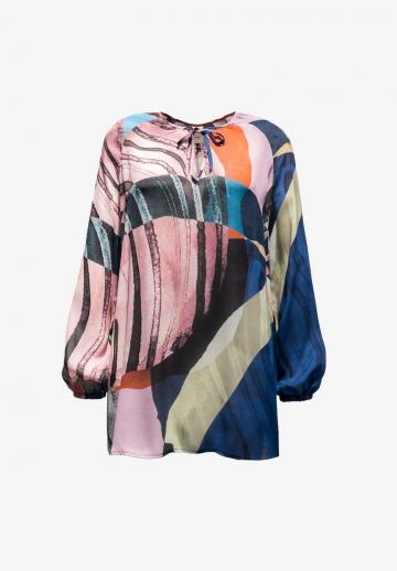 Длинная блузка