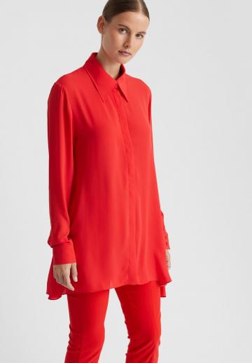 Длинная блузка