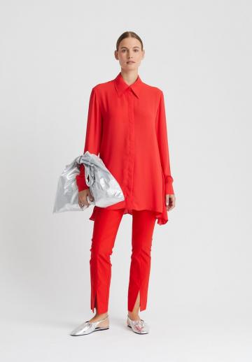 Длинная блузка