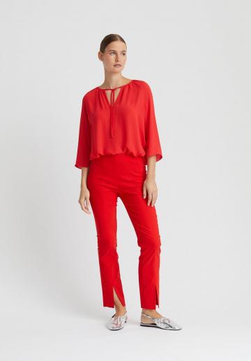 Длинная блузка