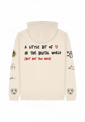 Пуловер с капюшоном