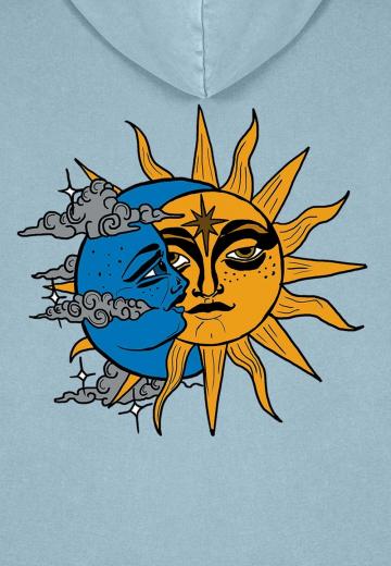 Пуловер с капюшоном